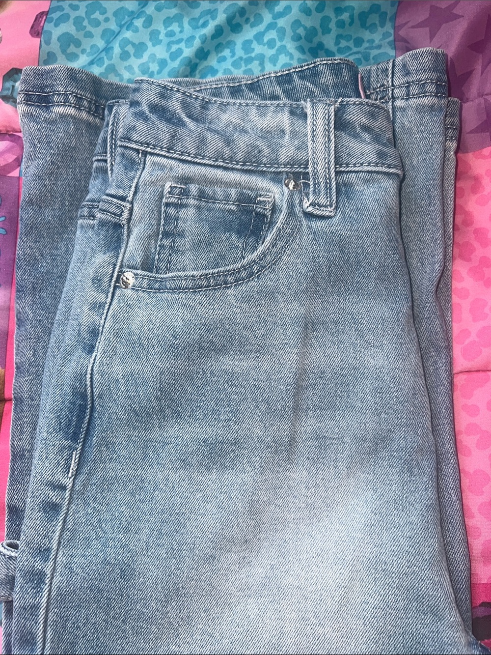 Juicy Couture Light Blue Wide-Leg Jeans - Picture 14 of 15